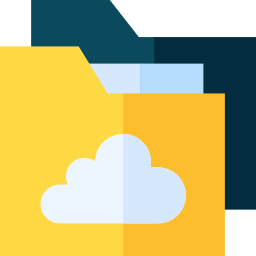 Cloud folder icon