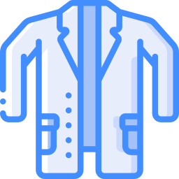 Lab coat icon