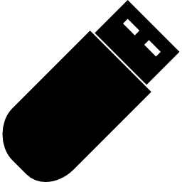 Pendrive for data storage icon