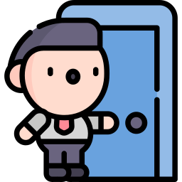 Open door icon