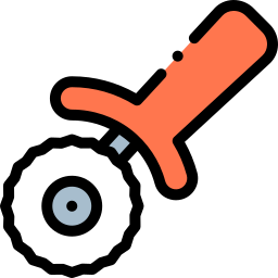 Pizza cutter icon