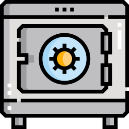 Safe box icon