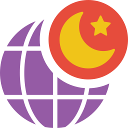 Crescent moon icon