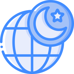 Crescent moon icon