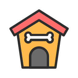 Dog house icon