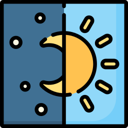 Day and night icon