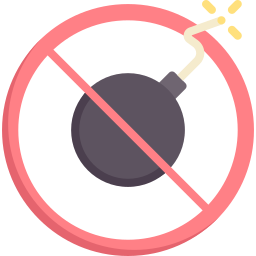 No bomb icon