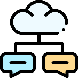 Cloud computing icon