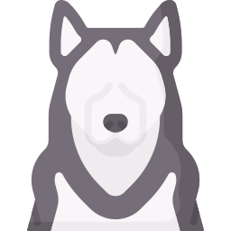 Siberian husky icon