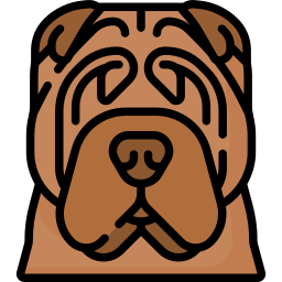 shar pei Ícone