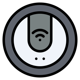 Robot vacuum icon