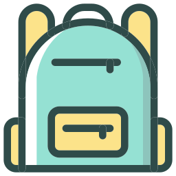 Backpack icon