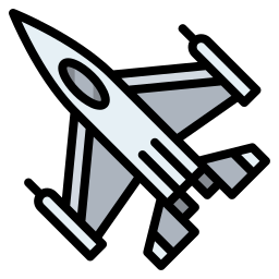 militärflugzeug icon