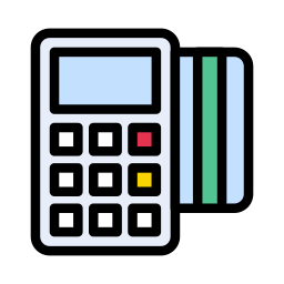 Swipe card icon