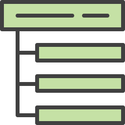 Tree structure icon