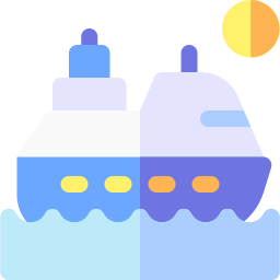 Cruise ship icon