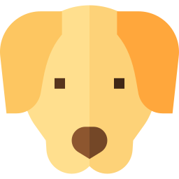 Golden retriever icon