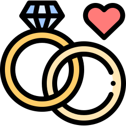 Diamond ring icon