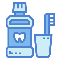 enxaguatório bucal Ícone