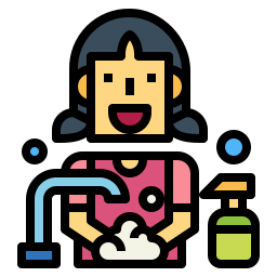 Hand washing icon