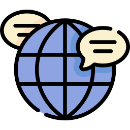 globale kommunikation icon