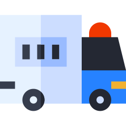 Prisoner transport vehicle icon