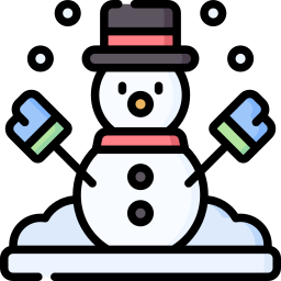 bonhomme de neige Icône