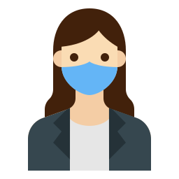 Face mask icon