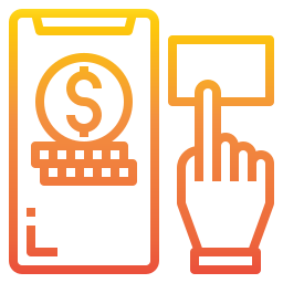 Online payment icon