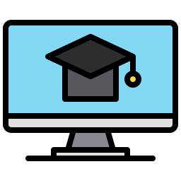 Online learning icon