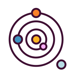 Solar system icon