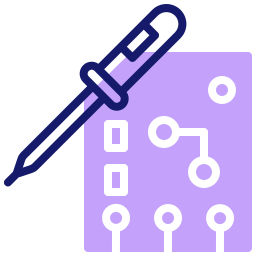 Soldering iron icon