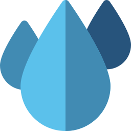 Water drops icon