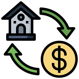 prêt hypothécaire Icône
