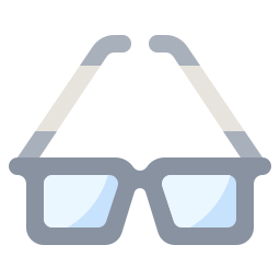 Reading glasses icon