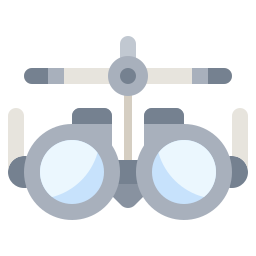 Testing glasses icon