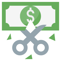 Money loss icon