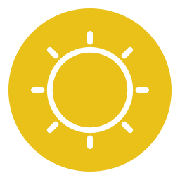 Sun icon