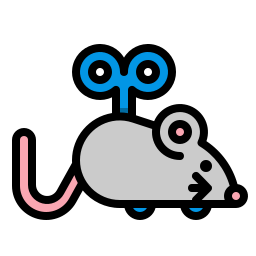 Mouse toy icon