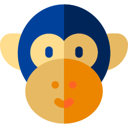 Squirrel monkey icon