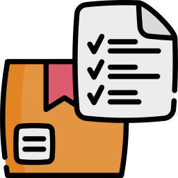 Packing list icon