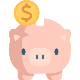 Piggy bank icon