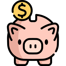 Piggy bank icon