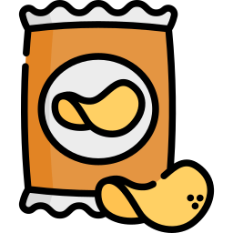 Potato chips icon