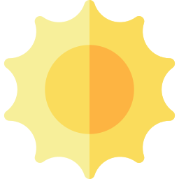 soleil Icône