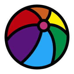 Beach ball icon