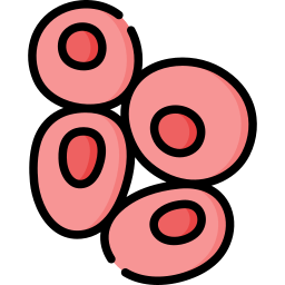 Red blood cells icon