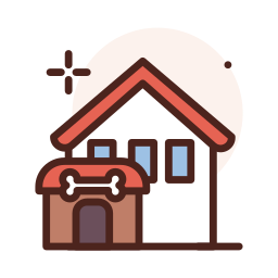 Dog house icon