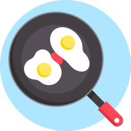 Fried egg icon