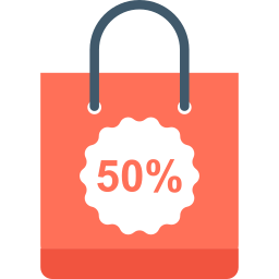 Shopping bag icon